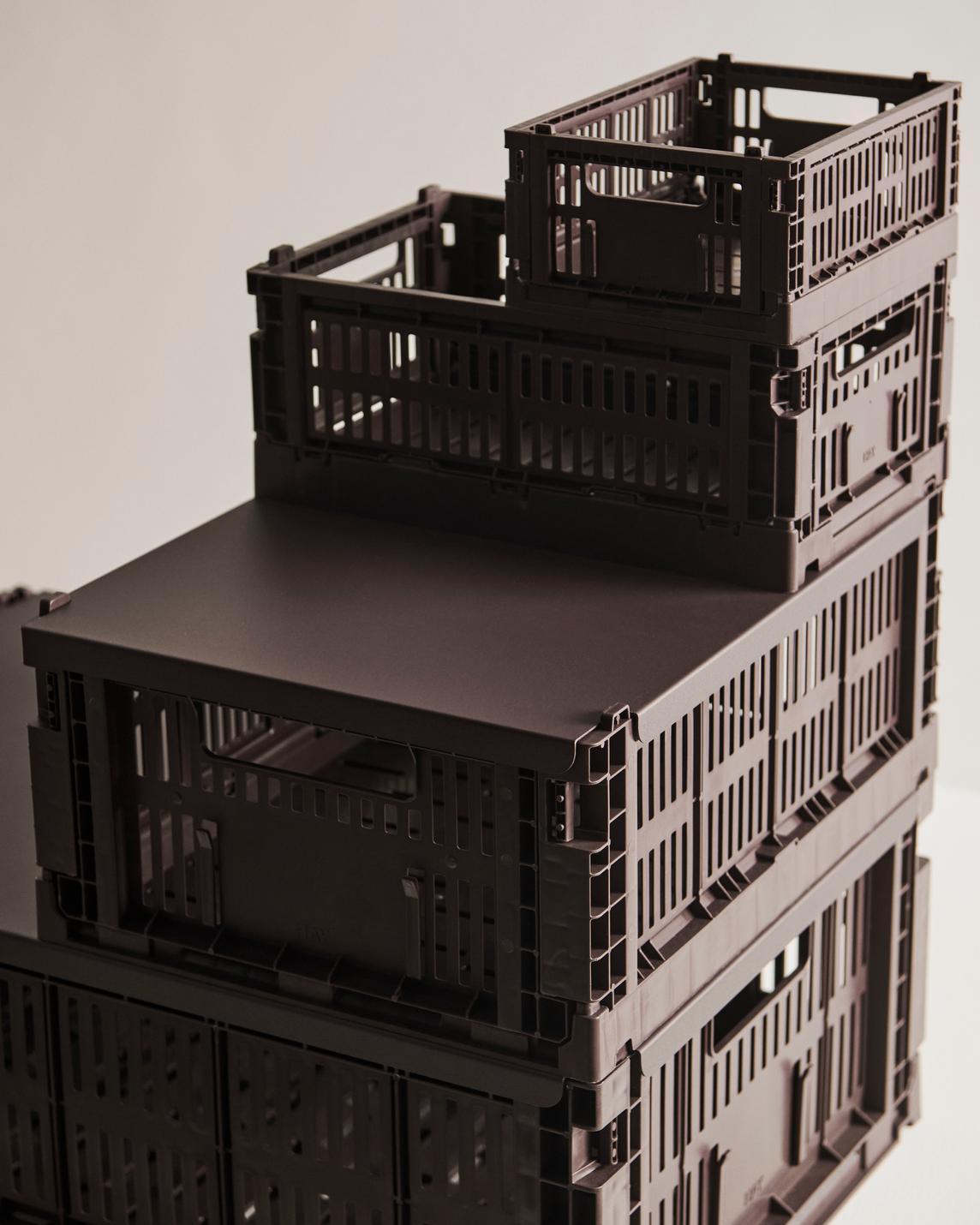 Colour Crate Mini kasse, 2 stk - Bordeaux